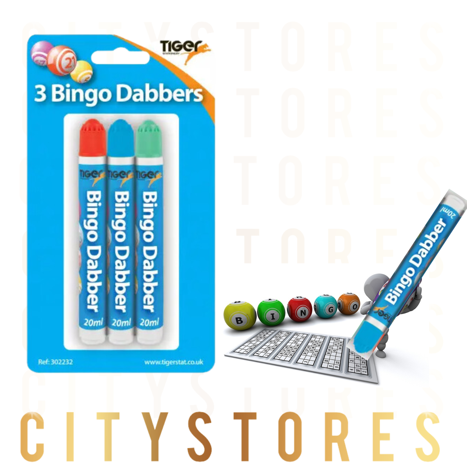 NEW Bingo Dabbers Pens Games Luck Office Workspace Quiz eBay