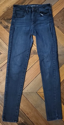 AEO Jeans Junior Miss Sz. 2 W27 L28 10"Rise Artist Hi-rise Jegging GOOD