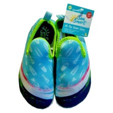 Aqua Leisure Sun Smart Kids Water Shoes UPF 50 Surfboard Pool Beach Lake S M L