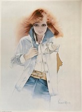 Vintage Sara Moon print “BRIGITTE” 
