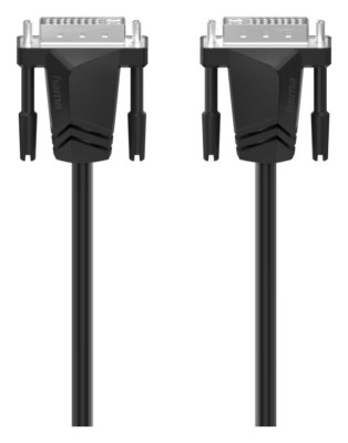 Hama DVI-Kabel,  1,5m,  DVI-I, Dual Link, Schwarz, B00200706