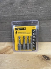 Dewalt Magnetic Nut Driver Set 4 Pack Metal DW2229 Brand New