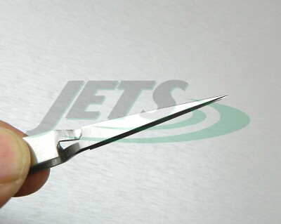 SELF-CLOSING TWEEZER STAINLESS STEEL 6-3/4' LONG