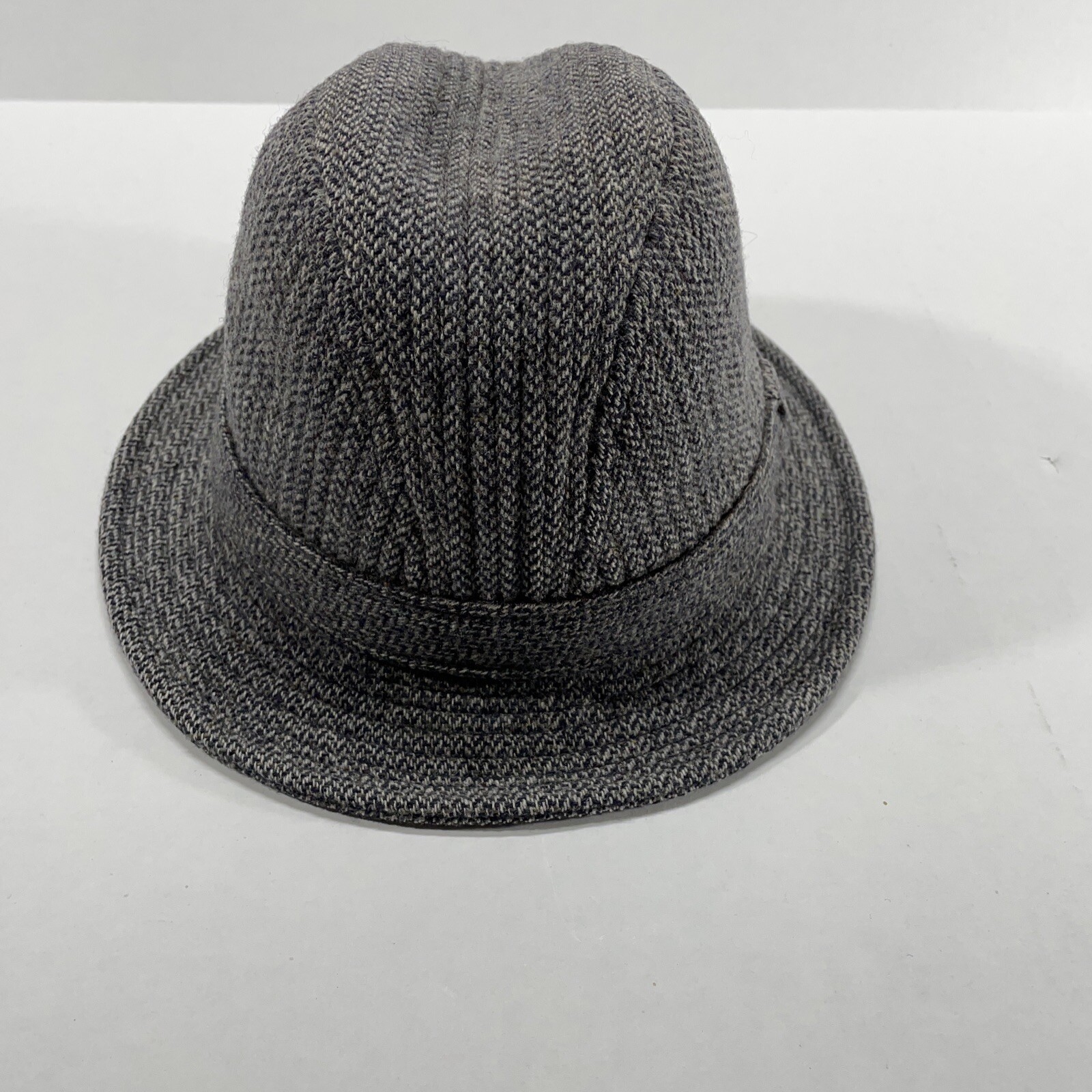 Pendleton Wool Fedora Bucket Hat Cap - Gray  - Ma… - image 1