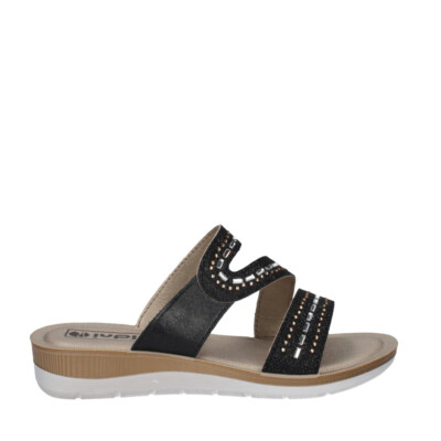Inblu BV000025-014 Black Slipper Women PE24