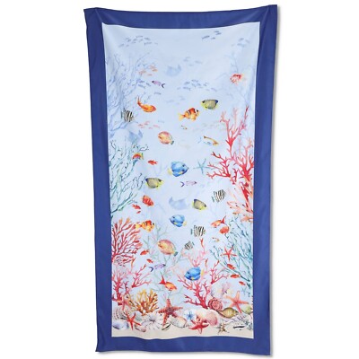 Telo mare microfibra 90x170 cm. DOUBLE ACQUARIO
