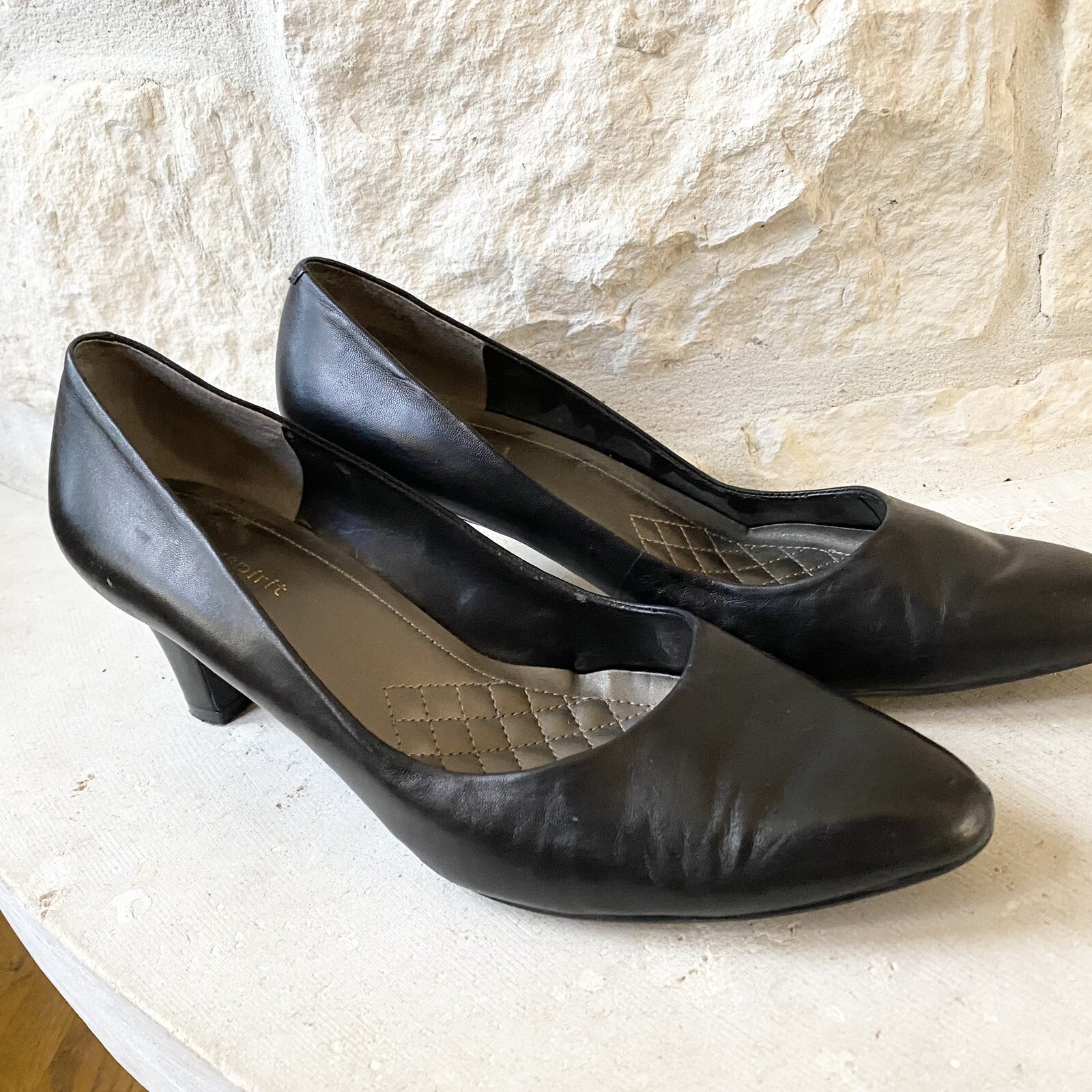 easy spirit black dress shoes