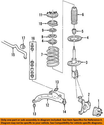 Chevrolet GM OEM 14-16 Impala Limited Front Suspension-Coil Spring  