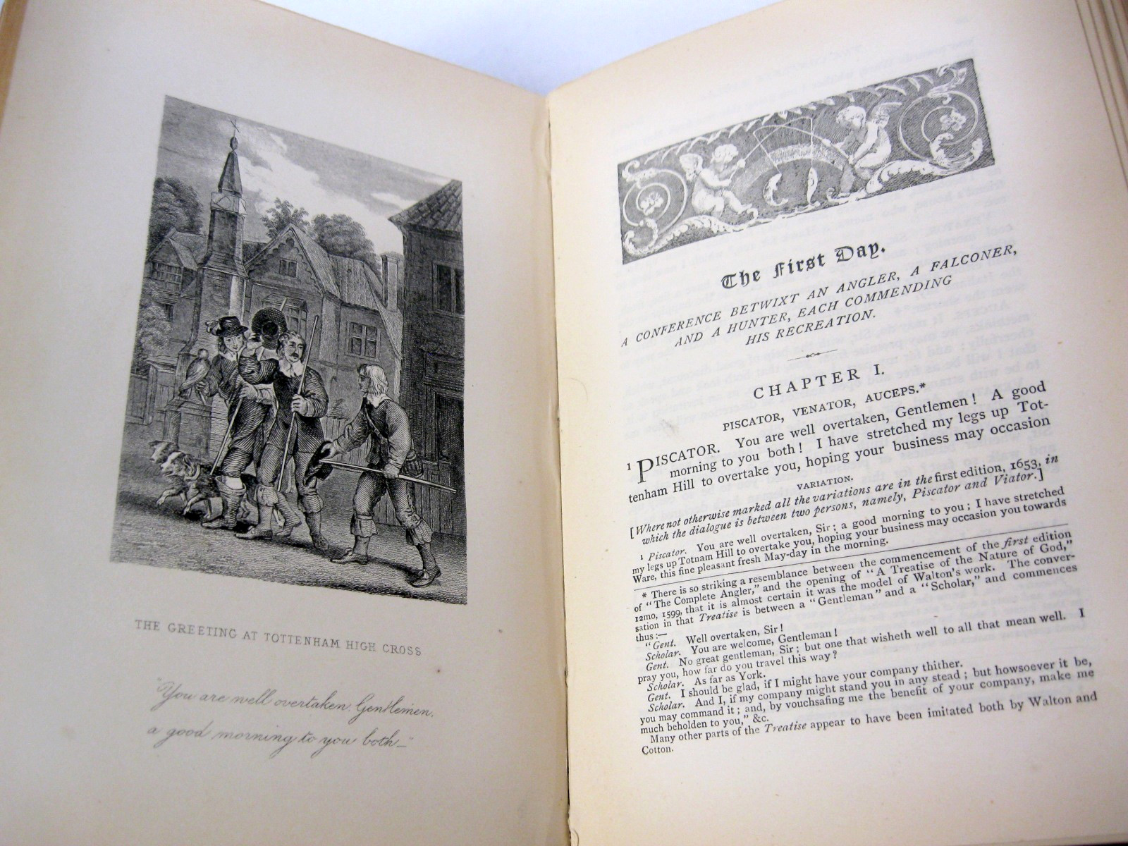 The Complete Angler by Izaak Walton & Charles Cotton 1887 Chatto & Windus Illust