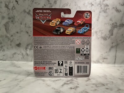 Mattel Cars Metal Race Damaged King 1:55 Diecast Vehicle - Blue