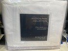 Hudson Park Italian Linens Cotton Twin Bedskirt White New