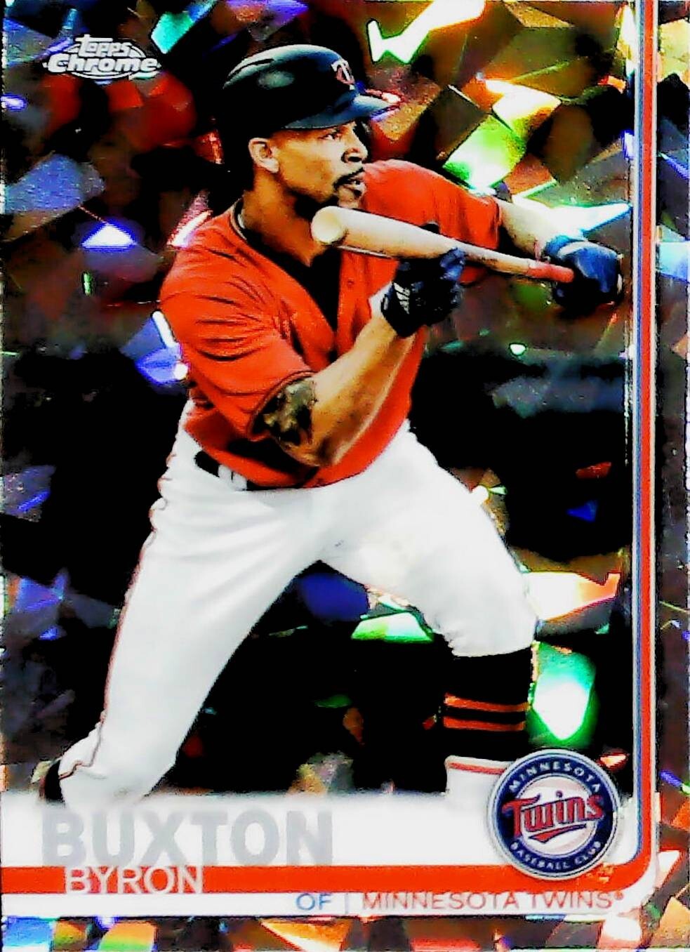 2019 Topps Chrome Sapphire #158 Byron Buxton Minnesota Twins        ++ FREE SHIP