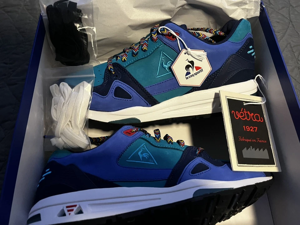 Le Coq Sportif R1000 x Hanon "Círculo de Amigos" - UK10.5 - RARO Foto 4 de 4