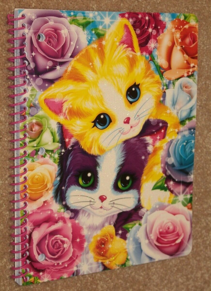 YOU PICK 1 Vintage Lisa Frank Standard Spiral Notebook Purrscilla Swan  Kittens+