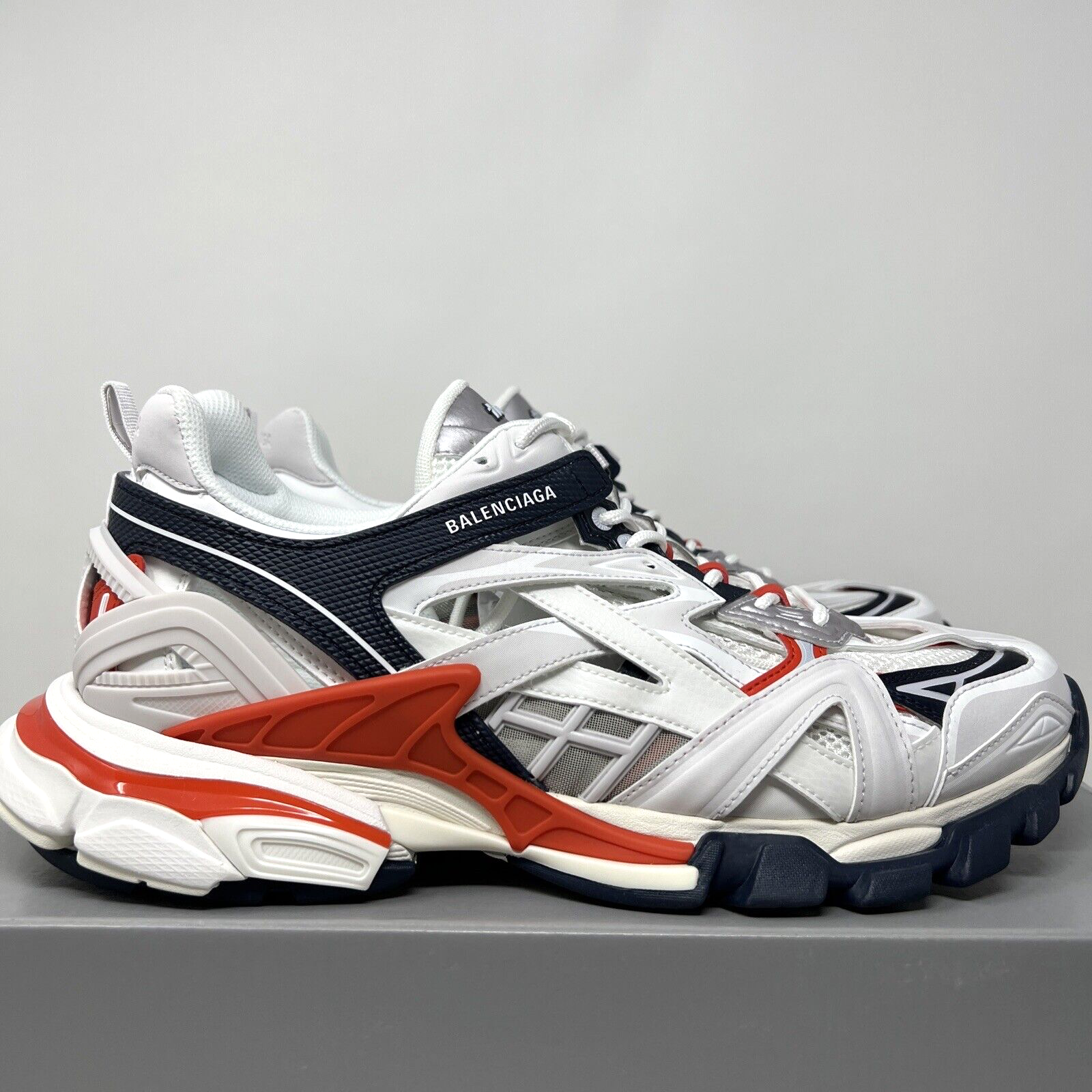 red white balenciaga