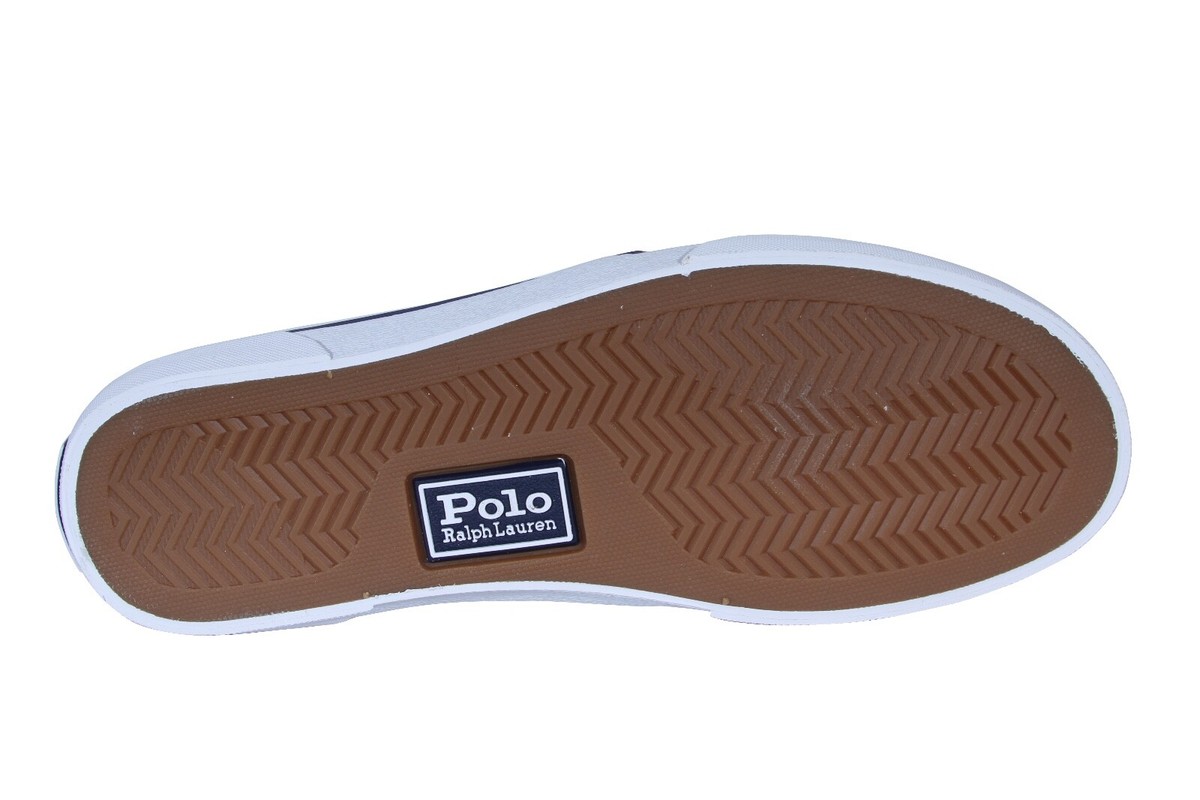 Polo Ralph Lauren Faxon X Men's Leather Sneakers in White