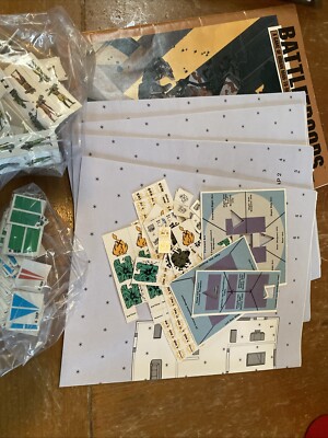 Battletech: Battletroops Rulebook And Maps Incomplete