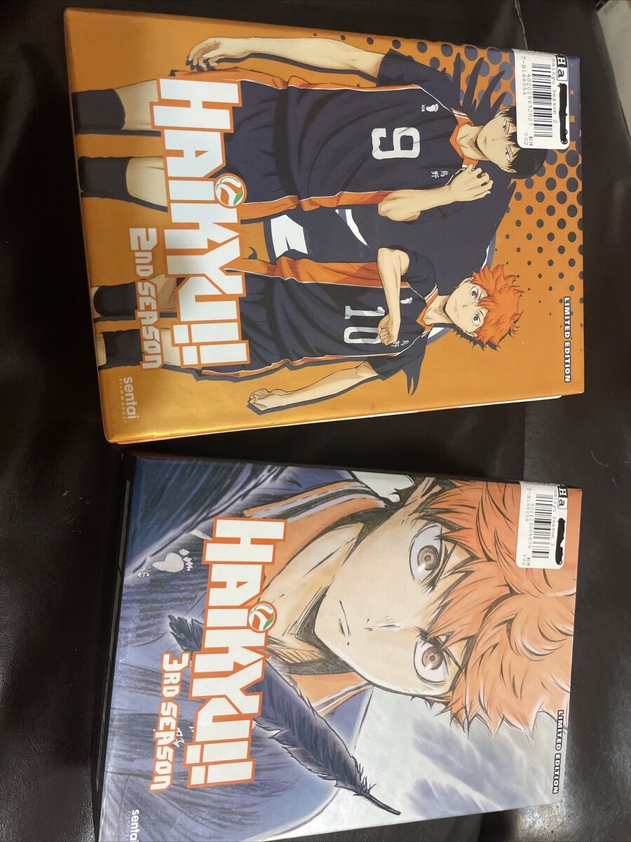 Haikyu Haikyuu Complete Season 2 Limited Premium Blu-ray DVD Box Set Anime