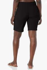 Kanu Surf Women's Marina Solid Stretch Boardshort Black Size 2X 5059