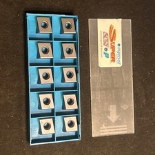 Qty. 10, Ingersoll DNM434L202 IN2005 Carbide SMax Milling Inserts. Made In USA!