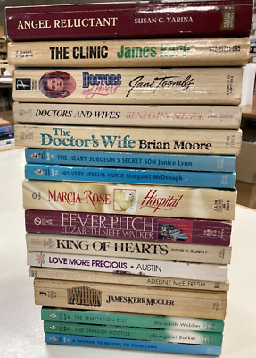 Medical Romance PB Lot of 16 James Mugler, James Kerr, Margaret Barker et al
