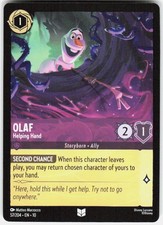 Olaf Helping Hand 57/204 Whispers in the Well Disney Lorcana