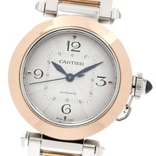 CARTIER Pasha de Cartier 35MM W2PA0008 Stainless Steel/PG Automatic Boy's_860840