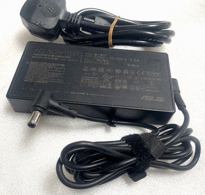 ASUS 150W 20V 7.5A 2.5A 5.5x2.5mm L Pin Netzteil für Laptops mit UK-Stecker