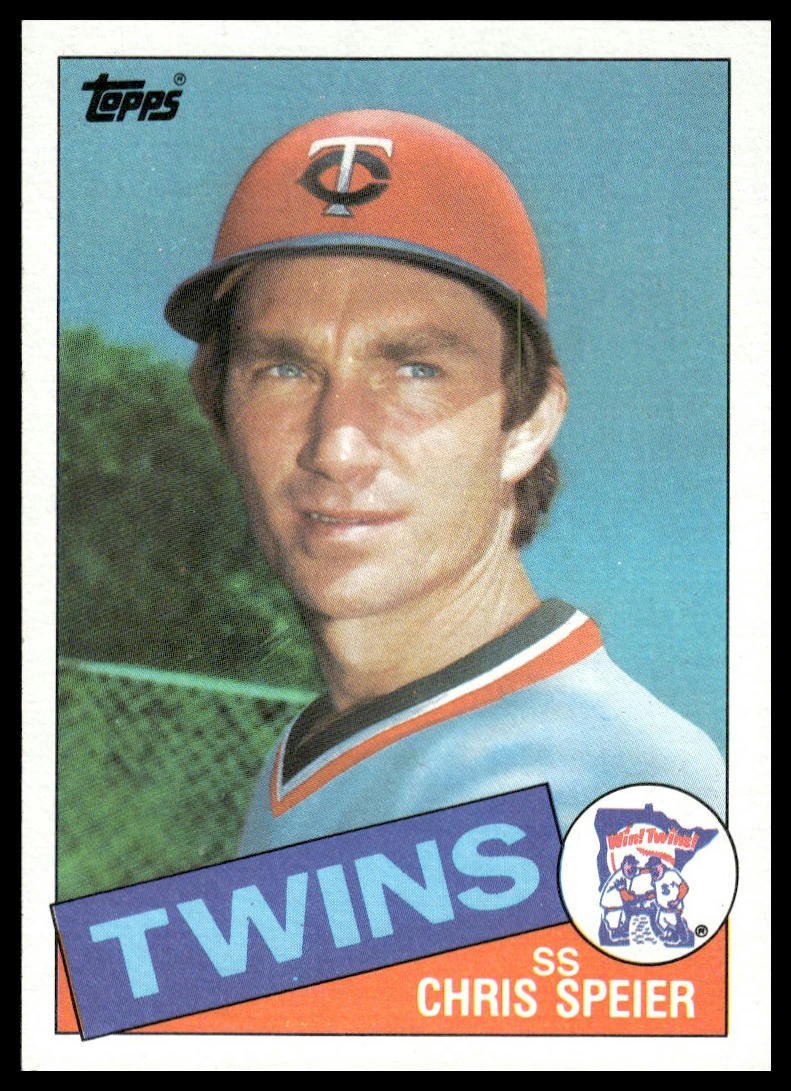 1985 Topps #577 Chris Speier Minnesota Twins NM+