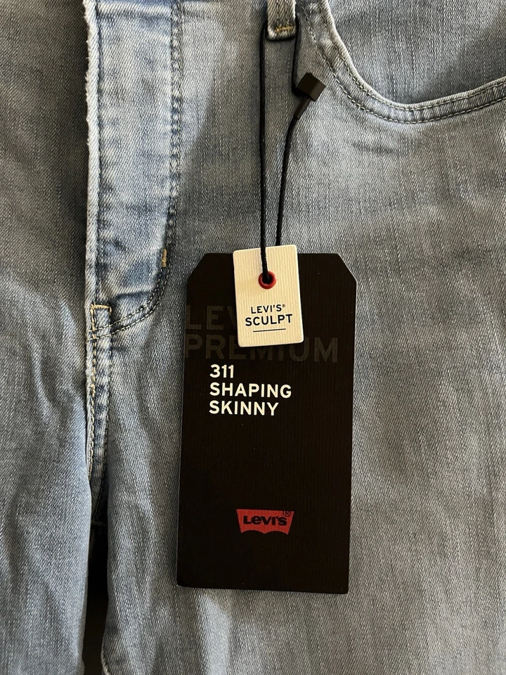 Levi’s 311 Mid Rise Shaping Skinny Jeans Brand New With Tags Women’s W31 L30 - Image 2 of 4