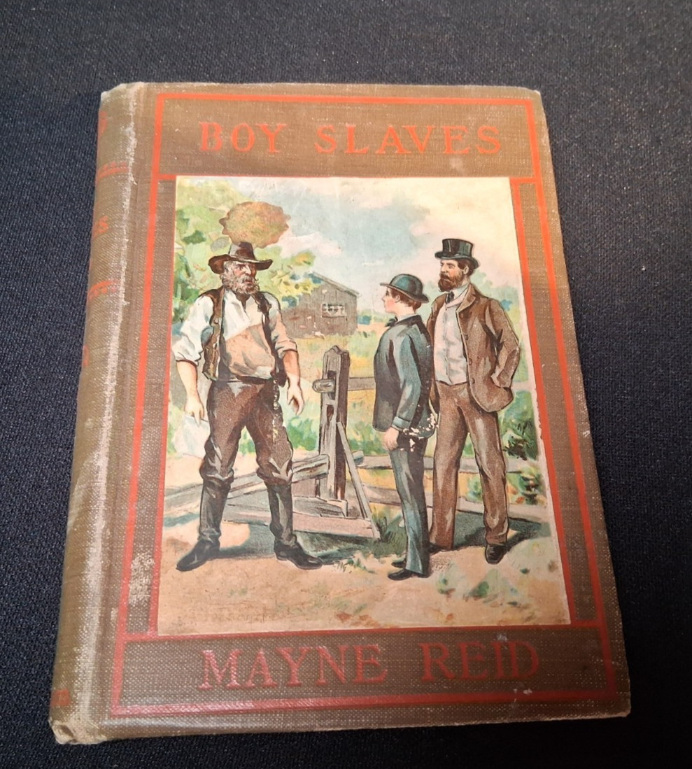 Boy Slaves By Mayne Reid Hurst & Company Antique Hardcover Book