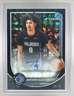 Anthony Black 2025 Bowman #BCA-AR Geometric Refractor Chrome Auto 8/10