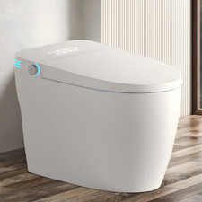 Tankless Smart Toilet With Bidet Built In,Auto Flush,Heated Seat, Warm Water