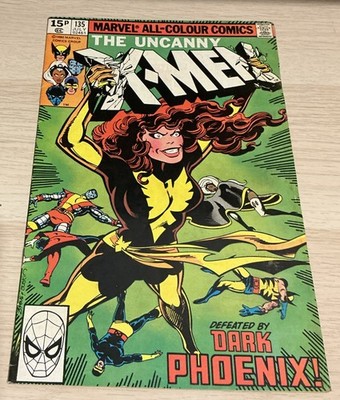 Uncanny X-Men #135, Marvel Comics, July 1980, 2nd Jean Grey as The Dark Phoenix