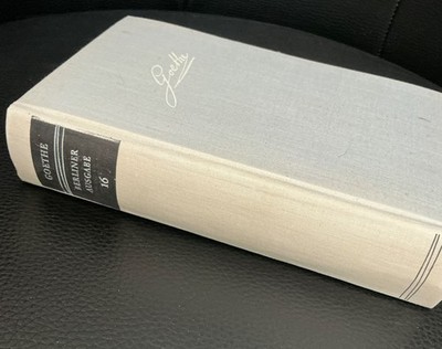 Buch 1964 Goethe Berliner Ausgabe Band 16 Aufbau Verlag Antiquarisch