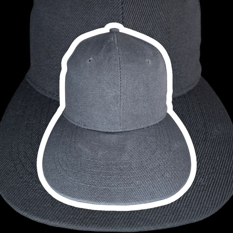Black Plain Baseball Cap