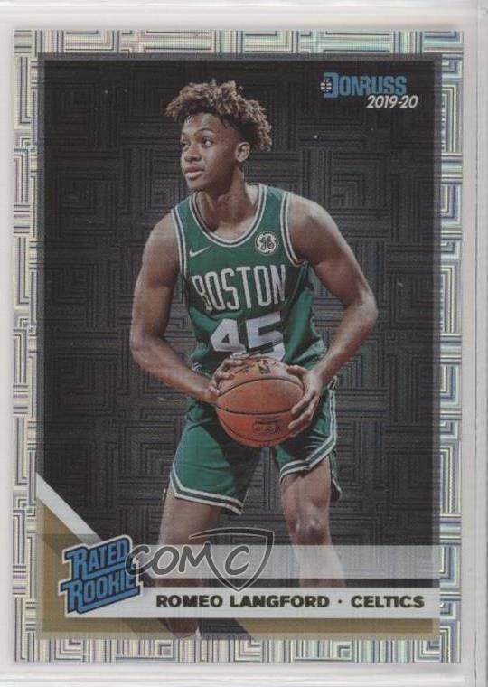 2019-20 Panini Donruss Rated Rookie Infinite Romeo Langford #213 e5r