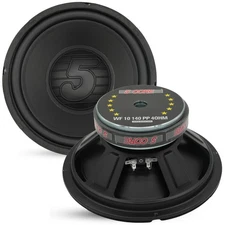 5 Core 10 Inch Car subwoofer 300W 4Ohm Replacement Sub Woofer w Poly Cone