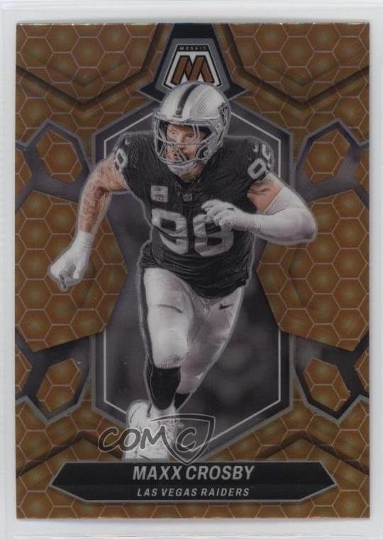 2024 Panini Mosaic Honeycomb Prizm Maxx Crosby #118 1u4