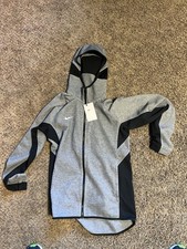Mens Nike Showtime Hoodie CQ0306 Size Large Grey