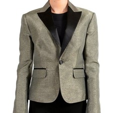 Dsquared2 Womens Sparkle One Button Blazer Size EU 42