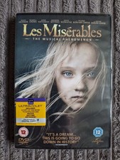 Les Miserables (2012) Hugh Jackman, Russell Crowe, Region 2 DVD BRAND NEW SEALED