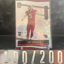 2019 Unparalleled Zane Gonzalez Astral RC /200