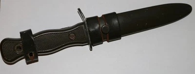 Original Bundeswehr Feldmesser M78 Rostfrei Solingen 70 mit Scheide - Bild 1 von 4