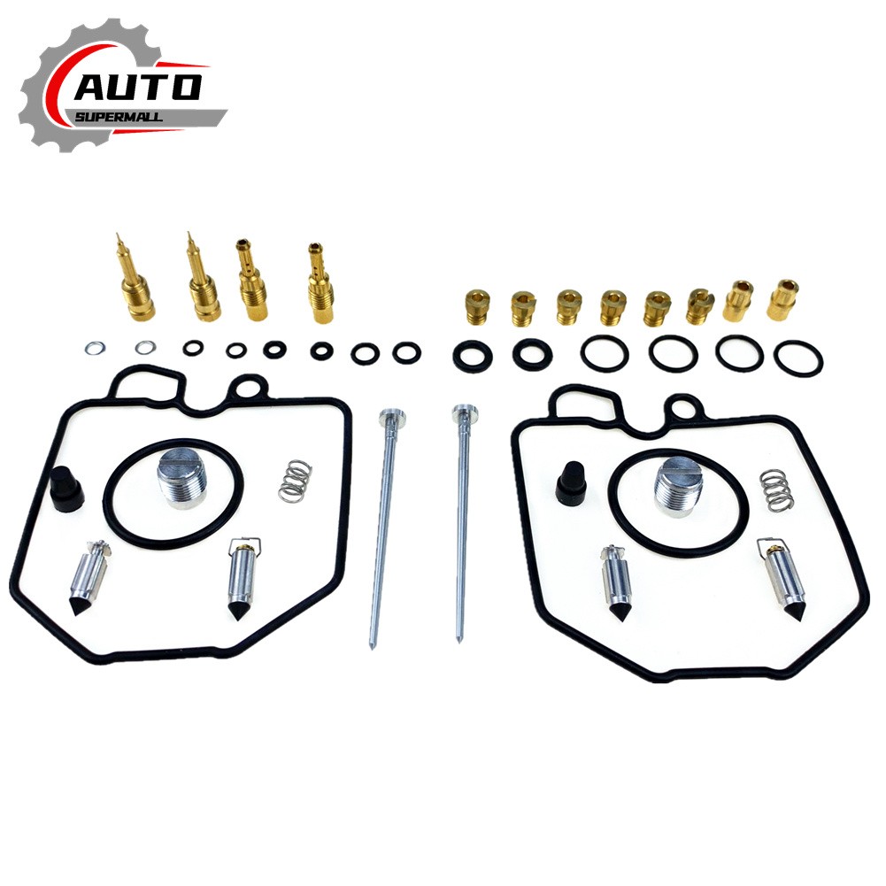 2X For Honda Hawk 400 CB400T CB400 N 1978-1979 Carburetor Repair Rebuild Kit