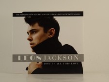 LEON JACKSON DON'T CALL THIS LOVE (H1) 2 Track CD Single including Picture Sleev