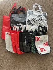 LULULEMON Shopping BAG Totes Reusable Small and Large