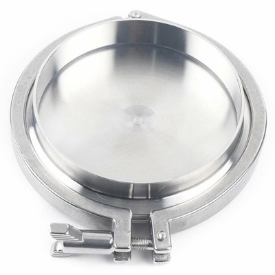 6inch End Cap&Weld On Tri-clamp&Ferrule&Gasket Sanitary Stainless Steel Silver