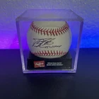 Mike Moustakas Signed MLB Baseball KC Royals “15 WS Champ” Inscribed