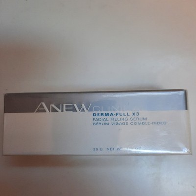   ANEW Clinical Derma-Full X3 Facial Filling SERUM 1 oz Sealed NOS